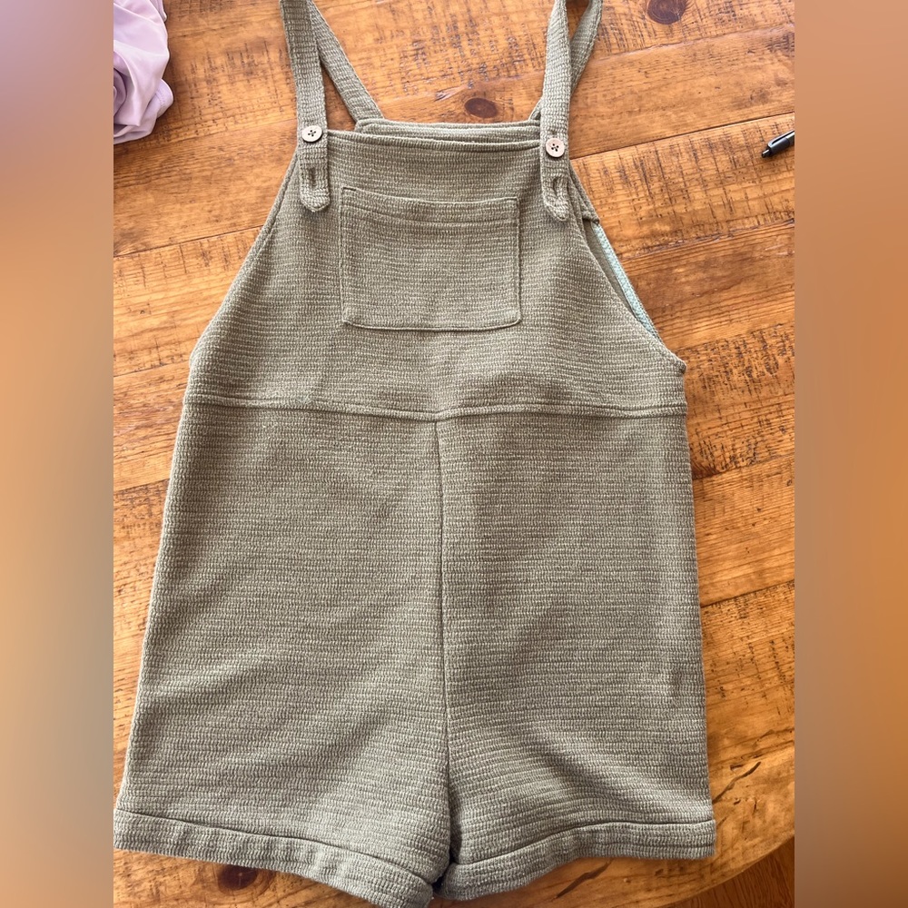 Amazon lt. olive green romper